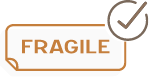 "Fragile” Sticker